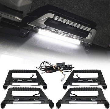 Front Rear Grab Handles with LED Lights - BROADDICT